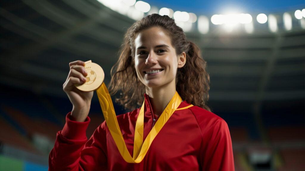 Designed by Freepik, AI generated if you can believe it. Everyone has gold medal genes.